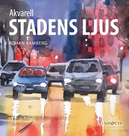 risnedsättning Akvarell : stadens ljus